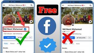 facebook blue tick verification 2024 | blue tick on facebook profile | fb blue tick verification