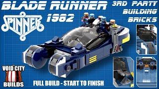 VOID CITY BUILDS: BLADE RUNNER 1982 SPINNER - 3rd Party Bricks