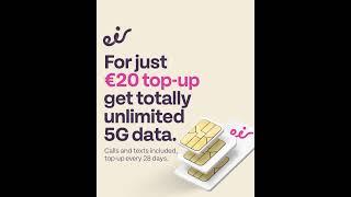 eir mobile - For just €20 top-up get totally unlimited 5G data.