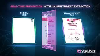 Check Point: Real-Time Threat Extraction with SandBlast Network