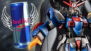 Slammin' Red Bull and Kitbashing a Custom Painted God Gundam