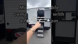Yep, they exist! Like this Keystone Springdale 1400RE compact and affordable travel trailer 