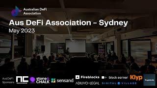 Aus DeFi Association (Sydney) - 24th May 2023