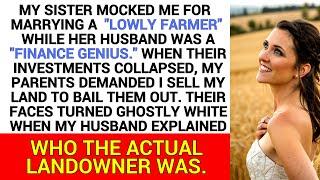 My Sister Mocked Me for Marrying a Farmer—Until We Refused to Bail Her Out