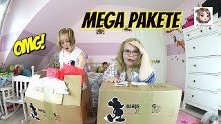 MEGA DISNEY PAKETE  Wahnsinns-Überraschung von Micky Maus  XXL Surprise Unboxing