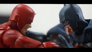 STOP MOTION batman vs daredevil バットマン デアデビル