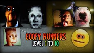 ROBLOX - Goofy Runners [Level 1 to 10] - [Full Walkthrough] - Backrooms