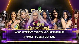 Liv Morgan Raquel Rodriguez vs Sasha Banks Bayley vs Alexa Bliss Nikki Cross vs Rhea Ripley Iyo Sky