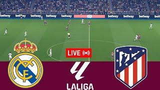 [LIVE] Real Madrid vs Atletico Madrid La Liga 24/25 Full Match - Video Game Simulation