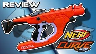 2021 NERF RIVAL CURVE SIDESWIPE REVIEW - Spiking shots downwards is INSANE!