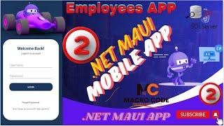 EPISODE 2 Employees Smart APP .NET 9.0 - COMPLETE  .NET MAUI IN .NET 9.0 APP- SQL,REFIT,REST API