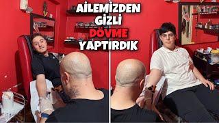 AİLEMİZDEN GİZLİ DÖVME YAPTIRDIK !! (ÇILDIRDILAR)
