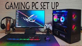 Gaming Computer set Build | intel core i5 6400 | RX 580 8G