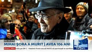 Mihai Șora a murit