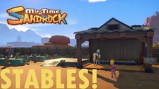 Let's Play My Time At Sandrock - Episode 135 STABLES! (Early Access)