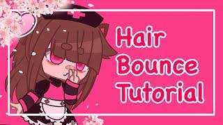 || Hair Bounce Tutorial! || Gacha Club || Very Easy! ||