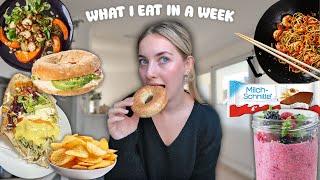 DAS esse ich ALLES in 1 Woche What i eat in a week