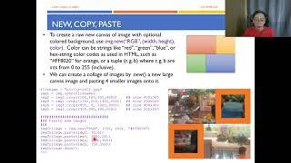 Python Programming - Images T03 - New, Copy, Paste, Pixels