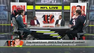 Orlando Brown Jr. details Bengals contract negotiations ️ 'Get these deals DONE!' | NFL Live