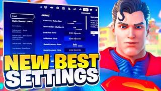 *NEW* BEST Controller Settings For Fortnite Season Superhero! (PS4/PS5/Xbox/PC)