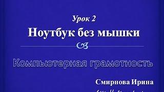 Ноутбук без мыши - тачпад