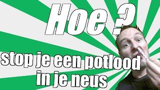 Goocheltruc: Hoe doe je een potlood in je neus? | Goochelen.nl