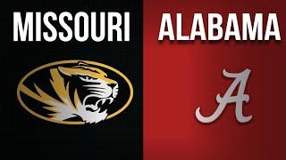 #21 Missouri vs #15 Alabama Full Game 2024