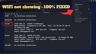 Fix WLAN0 Not Showing on Kali Linux: Step-by-Step Guide to Get Wi-Fi Working!