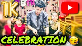 1k Subscribers Celebration Vlog  || Aur Birthday Celebration Mein Bhi Gaye ️ | 1k Subs 