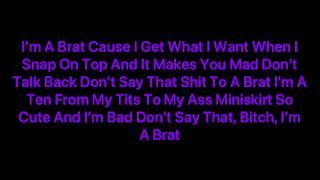 Chrissy Chlapecka - Brat (Lyrics)