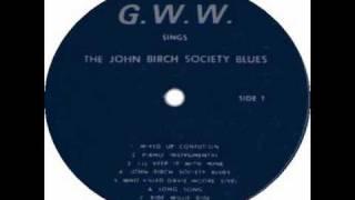 Bob Dylan, "Talkin' John Birch Paranoid Blues" (1962)