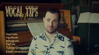 VOCAL TIPS - For All Kind Of Singing Issues, Question & Goals!