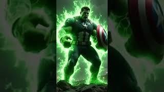 Fusion of Captain America and Hulk#artai #marvel #fusion #superherofusion#midjourney #parallelworlds