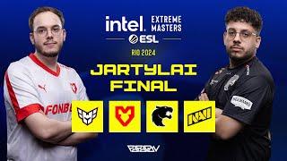 [KZ] Natus Vincere vs HEROIC | FURIA Esports vs MOUZ | Intel Extreme Masters Rio 2024: Плей-Офф