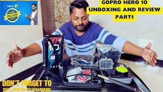 GoPro Hero 10  unboxing and review | Flipkart big billion day sale shopping #goprohero10 #flipkart