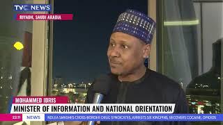 Minister Of Info. Speaks On President Tinubu's Participation At The Join Arab-Islamic Summit