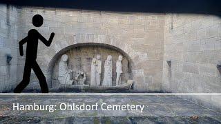 Der Geher in Hamburg: Ohlsdorfer Friedhof