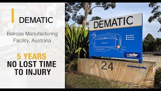 Dematic Hits 5 Years No Lost Time to Injury