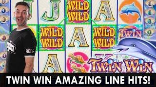  AMAZING TWIN WIN LINE HIT  BILLIONS Wheel Bonus Madness  BCSlots