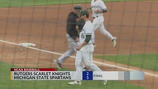 MSU tops Rutgers 5-2 behind Powers' strong outing