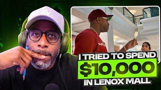 Spending $10,000 Was Harder Than I Thought - David Shands in Lenox Mall VLOG