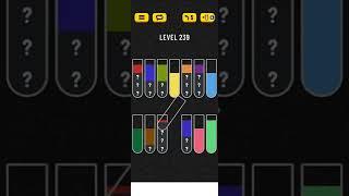 Water sort puzzle level 239