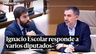 IGNACIO ESCOLAR responde a varios DIPUTADOS en el CONGRESO