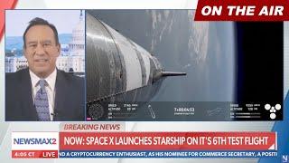 Bobby Eberle on Newsmax -- Trump Attends SpaceX Rocket Launch with Elon Musk