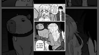 My Dog is Sick [comic dub ytshort] #ytshorts #comicdub #voiceover #animecomic #capybara #voicedub