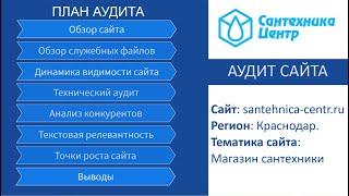  SEO Аудит сайта santehnica-centr.ru