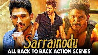 Sarrainodu All Back To Back Action Scenes Hindi Dubbed | Allu Arjun, Catherine Tresa, Rakul Preet