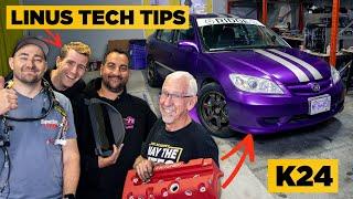 We K-Swapped their Honda Civic (feat. Linus Tech Tips)