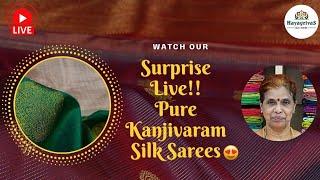 Instant Live with Hayagrivas Silk House!!! #puresilksarees #vairaoosisilksaree