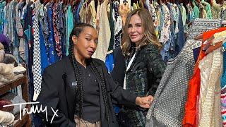 Vintage Shopping With Trinny & Karen BritChick In NYC | Fashion Haul | Trinny